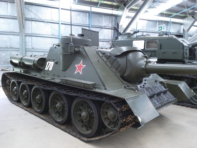 советский танк в музее в Кэрнсе