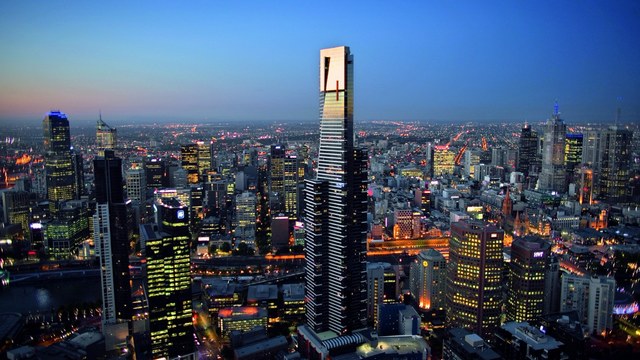 Достопримечательность Мельбурна: Смотровая площадка на небоскрёбе Эврика